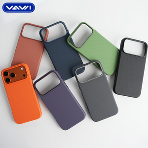 Étui pour téléphone VAWI L170 Tech Woven Case Classic Leather pour <span class=keywords><strong>iPhone</strong></span> <span class=keywords><strong>12</strong></span> 13 14 15 16 17 <span class=keywords><strong>Pro</strong></span> Max, <span class=keywords><strong>coque</strong></span> de téléphone antichoc - Product Image 1