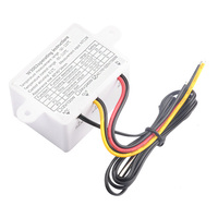 Controlador de Temperatura LED W3002 de 12V 24V 110V 220V CA 110-220V, Termostato Digital con Transformador