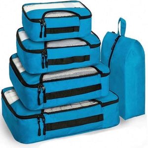 Juego de 5 Cubos de Embalaje Transpirables, Organizadores de Viaje, los Más Vendidos de Fábrica BSCI - Product Image 3