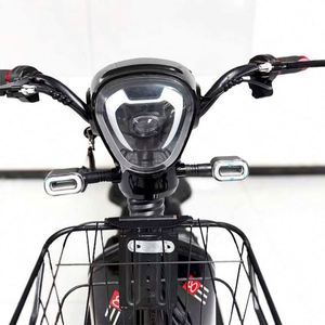 Fournisseur <span class=keywords><strong>fiable</strong></span> recommande la trottinette électrique de loisirs noire 48V 350W, vélo électrique urbain à prix avantageux - Product Image 3