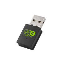 Adaptador WiFi USB Compacto para Oficina en Casa, 300Mbps, Sin Controladores, Plug and Play, Tarjeta de Red Inalámbrica para Laptop y Escritorio