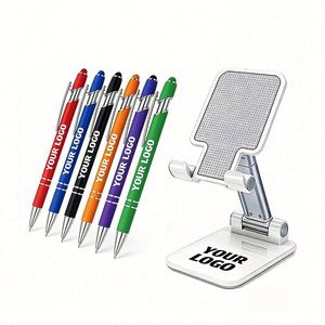 Stylos à bille à encre noire personnalisés avec logo pour l'école, le bureau, les entreprises, cadeaux promotionnels OEM, vente en gros - Product Image 1