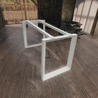 Meubles de bureau, table moderne pour hôtel, pieds en acier, bureau de réunion informatique, installation simple, taille réglable, vente en gros, pas cher