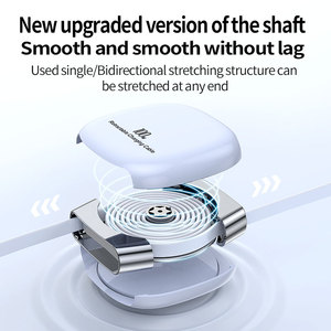 Tùy Chỉnh Pd 100W Nhanh Chóng Sạc <span class=keywords><strong>USB</strong></span> C Cáp Có Thể Thu Vào Đa Chức Năng Sạc Với Nylon Áo Khoác Cho Điện Thoại Di Động - Product Image 5