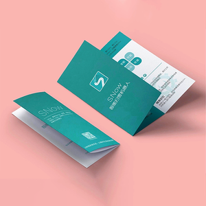 Impresión Personalizada <span class=keywords><strong>de</strong></span> Folletos, Catálogos y Tarjetas <span class=keywords><strong>de</strong></span> Presentación Trípticas Creativas en Cartón con Papel Offset - Product Image 5
