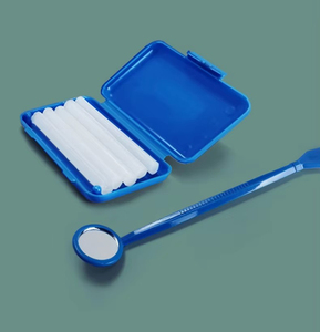 Set ortodontico per l'igiene orale di otto pezzi di spazzolatura filo interdentale specchio orale clinica dentale regalo - Product Image 5