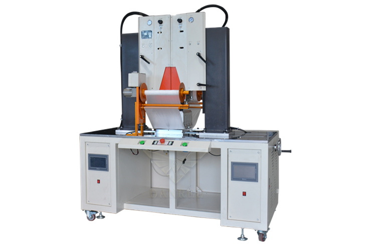 Strong weld and Hermetic Seal High Power Double Heads Ultrasonic Plastic ABS Rain Shower Head Welding Sealing Machine with Film Device
