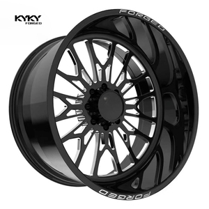 Jantes en alliage forgé KYKY, sur mesure, légères, design concave, finition <span class=keywords><strong>gris</strong></span> canon, garantie à vie, 30 mm/40 mm - Product Image 3
