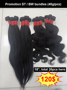 Promoción Letsfly, Extensiones de Cabello Humano Natural Negro de 18 Pulgadas, Paquetes de Cabello Lacio Brasileño Original - Product Image 5