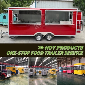 Remolque de Comida de Acero Inoxidable 2025, Camión de Comida Grande con Cocina Completa, Camión de Comida Comercial, Carrito de Comida para Exteriores - Product Image 2