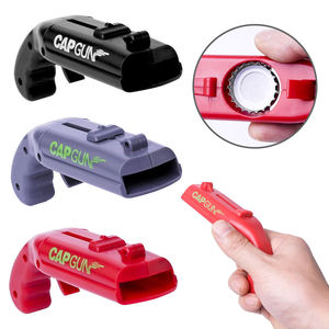 Ouvre-bouteille créatif personnalisé avec logo en forme de <span class=keywords><strong>pistolet</strong></span>, un ouvre-bouteille multifonctionnel capable de lancer des bouchons de bouteille - Product Image 2