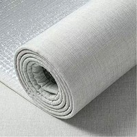 Tissu mural décoratif tendance, revêtement mural en tissu avec support renforcé, épaisseur 5 mm