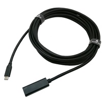 Cable de Extensión USB Tipo C de 5 Metros, Macho a Hembra, 5 Gbps, para Cámara de Video, Grabación en Tiempo Real