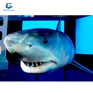 การจำลองฉลามขนาดเท่าของจริง,โมเดลสัตว์ฉลาม Animatronic 3d