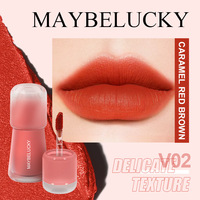 Brillant à lèvres Rouge à lèvres clair longue durée qui apparaît blanc et sans couleur Brillant à lèvres polyvalent et antiadhésif à la tasse