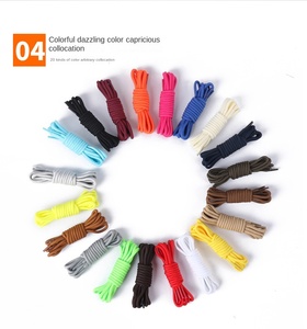 Cordones redondos versátiles para actividades al aire libre, Botas de senderismo duraderas, Cordones redondos gruesos, botas de herramientas, zapatillas de senderismo, cordones - Product Image 2