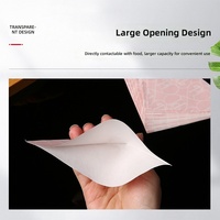 Sacs en papier triangulaires anti-graisse jetables pour emballage alimentaire à emporter, adaptés pour le pain plat, les sandwichs et les en-cas
