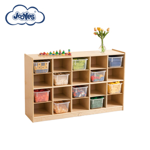 Armoire de rangement moderne en bois écologique à 20 compartiments - Product Image 2