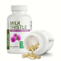 Herborigen Chardon-Marie Silymarine Racine de Pissenlit en Capsules – Complément Herbal pour le Soutien Antioxydant, la Santé Hépatique et Immunitaire