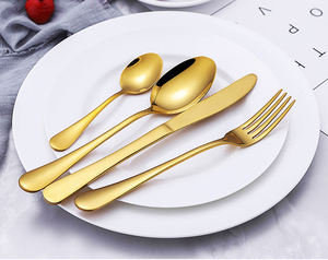 Ensemble <span class=keywords><strong>de</strong></span> <span class=keywords><strong>couverts</strong></span> <span class=keywords><strong>de</strong></span> luxe <span class=keywords><strong>en</strong></span> acier inoxydable <span class=keywords><strong>de</strong></span> conception écologique, <span class=keywords><strong>couverts</strong></span> européens dorés - Product Image 6