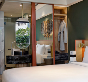 Espejo <span class=keywords><strong>de</strong></span> tocador con marco <span class=keywords><strong>de</strong></span> acero inoxidable <span class=keywords><strong>para</strong></span> Villa <span class=keywords><strong>de</strong></span> Hotel dorado lujoso <span class=keywords><strong>de</strong></span> latón satinado, pantalla colgante <span class=keywords><strong>de</strong></span> techo <span class=keywords><strong>para</strong></span> montaje en pared - Product Image 6