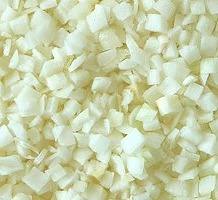 Oignon Blanc Congelé de Haute Qualité HP Valia Grade A pour Curry, Sauteurs, Plats Préparés et Applications Culinaires Saines 1kg Prix Export - Product Image 3