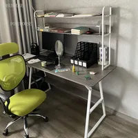 Bureau d'ordinateur compact avec étagère pour la maison, le bureau, la chambre, l'appartement – Vente en gros, directement de l'usine, OEM, taille personnalisée