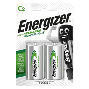 Batterie rechargeable pour lampe torche C 2500mAh POWER PLUS (2 pièces) - Product Image 2