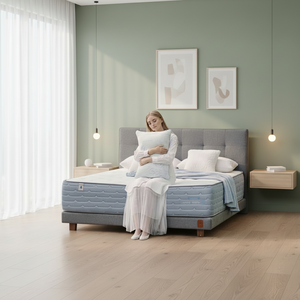 Matelas hybride haute performance avec isolation des mouvements et stabilité structurelle - Product Image 1