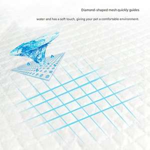 Strati Premium a prova di perdite con imbottiture per pipì monouso in polimero ad assorbimento rapido - Product Image 3