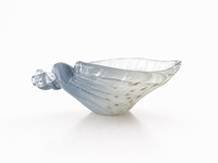 Porte-bougie en verre soufflé à la main, support de bougie chauffe-plat en forme de coquillage côtier pour la décoration de table de maison de plage