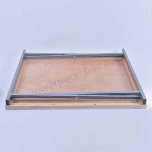 Hot Sale Lightweight Knock-Down Dining <strong>Table</strong> Square Wooden Design for Restaurant Banquet <strong>Canteen</strong> Cafe Cafeteria for Home Use - Product Image 6