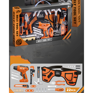 Juego de <span class=keywords><strong>Herramientas</strong></span> de Simulación, Juguetes de Construcción, <span class=keywords><strong>Herramientas</strong></span> de Trabajo, Taladro Eléctrico Educativo, Juego de Imitación, Herramienta de Bricolaje, Juguete para Niños - Product Image 5