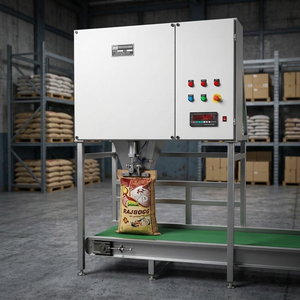Semi Automatic Fertilizer Bag <b>Packing</b> Machine Industrial Weighing Filling and Bagging System for Granules Powder and Seeds - Product Image 3