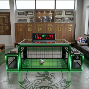 JOY FUNPLAY  Jeu de Football de Table <span class=keywords><strong>Subsoccer</strong></span> 3 avec Lumière LED et Deux Chaises Fournisseur d'Usine OEM ODM - Product Image 1