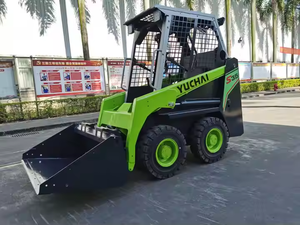 Yuchai S35 pengangkut setir selip kompak 3.5 Ton, pemuat dengan sistem hidrolik untuk konstruksi dan lanskap - Product Image 6