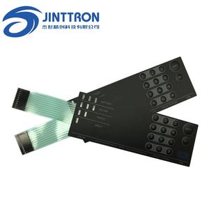 Smart Electronics 3x4 14キー防水サークルエンブスマトリックスメンブレンスイッチキーパッドキーボード、小さなダイカットウィンドウ付き - Product Image 3