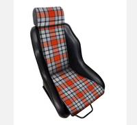 Sièges baquet OEM les plus vendus, sièges de course originaux avec rail coulissant, sièges baquet universels en cuir PVC pour voiture