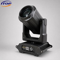 Projecteur LED mobile DMX512 350W FG522415 Spot Beam Wash pour DJ, club, concert, événement