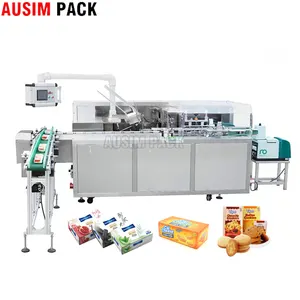 Competitive Price Automatic Food Storage Freezer Ziplock Bag Box Cartoning Packing Machine