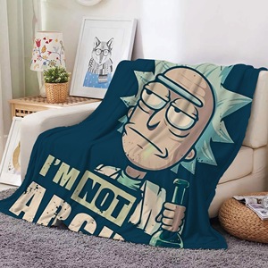 Manta de Franela Suave y Acogedora para Niños, Diseño Moderno a Rayas, para Cama o Sofá, Venta al Por Mayor - Product Image 2