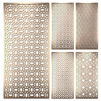 Cloison de séparation pliable légère, durable, insonorisée et imperméable en métal moderne Homedeco pour salon ou bureau