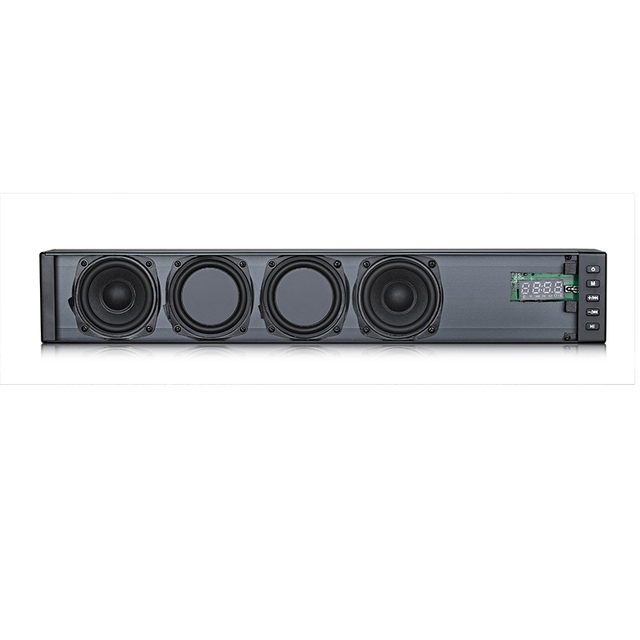 Microphone Soundbar Speaker BT Audio Car Home TV 3D Surround Soundbar with Remote Controller
