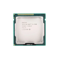 Processeur de PC de bureau d'occasion I5 2th Core I5 2400 Lga1155 Cpu pour ordinateur de jeu