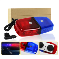 Rot Blau 12V Auto Blitzlichter Lampe 48w LED Not warnleuchte LKW Auto für Fahrzeuge Dach leuchte