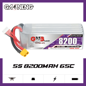 สำหรับ GNB82005S65AHV 8200มิลลิแอมป์5วินาที19โวลต์65C/130C XT90แบตเตอรี่ Lipo RC 300รอบ LiCoO2สำหรับรถเครื่องบินเรือไฟฟ้า - Product Image 2