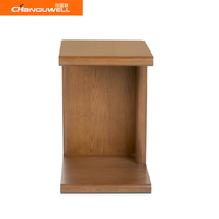 Table basse moderne en bois de chêne massif Table d'appoint élégante au design
