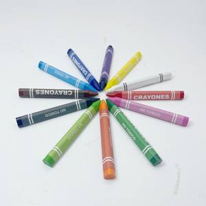 12 multi couleur non toxique pastel à l'huile crayon couleur pastel à l'huile art peinture dessin huile pastel cire crayon ensemble logo personnalisé - Product Image 5