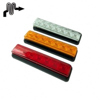 Accessoire automobile, éclairage de voiture supplémentaire, 12V LED blanc ambre rouge, feux de signalisation, feux arrière de camion