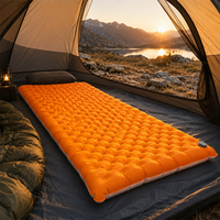 HOMFUL 780g Tapis de couchage de camping ultraléger |   Confort de 7 cm d'épaisseur |   Charge maximale de 150 kg
